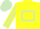 Yellow, light green hollow box, striped sleeves, light green cap
