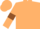 Beige, brown armlets