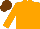 Orange, chocolate cap