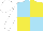 Sky blue and yellow quartered, white sleeves and cap