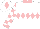 White, pink band of diamonds, white sleeves, pink collar and cuffs, checked diamond cap, white peak