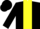 Black, yellow stripe, black sleeves, yellow cuffs and cap, black star
