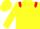 yellow, red epaulettes, yellow cap