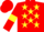 RED, YELLOW stars and armlets