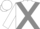 White, black & grey cross sashes