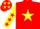 Red, Yellow star, Yellow sleeves, Red stars, Red cap, Yellow stars