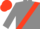 dark grey, scarlet sash and cap