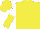 Yellow, white and yellow halved sleeves