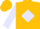 Gold, lavender diamond, lavender sleeves