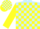 LIGHT BLUE & YELLOW CHECK, yellow sleeves, check cap