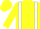 Yellow, white braces