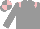Grey, Pink epaulets, quartered cap