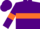 Purple, orange hoop and armlets