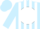 Light blue, dark blue 't' in white ball, white stripes, light blue sleeves, navy cap