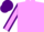 Lilac, lilac sleeves, purple seams and cap