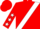Red, red 'h' on white sash, white stars on sleeves