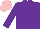 Purple and Pink Halved, Pink and Purple halved cap