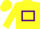 Yellow, purple hollow box, yellow cap