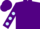 Purple, light blue spots on sleeves