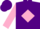 Purple, pink diamond, pink diamond seam on sleeves