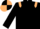 Black, beige epaulets, beige and black chevrons on sleeves, quartered cap