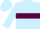 Light blue body, garnet hoop, light blue arms, light blue cap