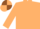 Beige body, beige arms, beige cap, brown quartered