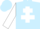 Light Blue, White Cross of Lorraine and sleeves