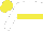 White body, yellow hoop, white arms, yellow cap