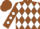 Brown, white diamonds