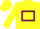 YELLOW, MAROON hollow box