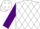 White, black 'ls' brand frnt and back white diamonds on purple sleeves