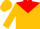 Gold, red yoke, red and gold sleeves, gold cap