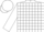 White, navy square, navy blocks on sleeves, white cap
