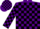 Purple, black 'se', black blocks