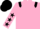 Pink, Black epaulets, Pink sleeves, Black stars, Black cap
