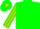 Kelly green, kelly green diamond on gold block, kelly green diamond stripe on gold block stripe on sleeves