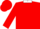 Red, white'm', white collar
