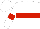 White, red hoop on body & slvs, white cap