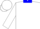 White, blue j/s, blue collar, blue bars