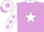 Plum, white star, collar and sleeves, plum stars and cuffs, white cap, plum star and peak