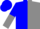 Blue and grey halves, blue circled grey 'd/c'
