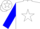 White, 'lone star golf club', map of texas, red sleeve, blue sleeve
