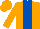 Orange, Royal Blue stripe