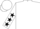 White, white, black stars sleeves, white cap