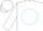 White, light blue circle