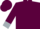 Maroon, , silver circled 'jw', silver cuffs
