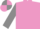 mauve, grey sleeves, quartered cap