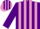 purple, mauve stripes, purple sleeves, striped cap