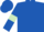 Royal blue, light green armlets